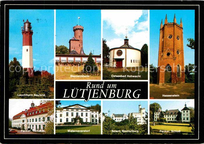 AK / Ansichtskarte Luetjenburg Holstein Leuchtturm Neuland Bismarckturm