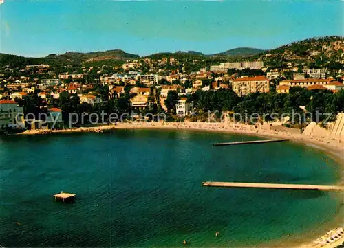 AK / Ansichtskarte Bandol sur Mer Vue generale de la Plage Renecros Kat. Bandol