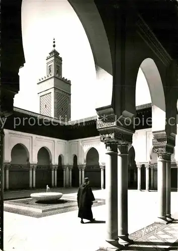 AK / Ansichtskarte Paris Insitut Musulman Mosque de Paris Grand Patio Kat. Paris