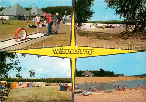 AK / Ansichtskarte Wilsum Erholungsgebiet Wilsumer Berge Strand Camping Minigolf Kat. Wilsum