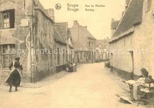 AK / Ansichtskarte Brugge Rolweg Kat. 