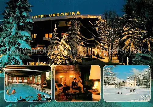 AK / Ansichtskarte Seefeld Tirol Hotel Veronika  Kat. Seefeld in Tirol