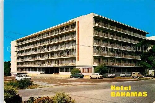 AK / Ansichtskarte El Arenal Mallorca Hotel Bahamas  Kat. S Arenal