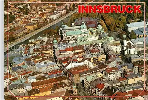 AK / Ansichtskarte Innsbruck Goldenes Dachl Stadtturm Dom St. Jakob  Kat. Innsbruck
