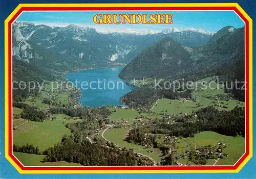 AK / Ansichtskarte Grundlsee Steiermark Fliegeraufnahme Kat. Grundlsee