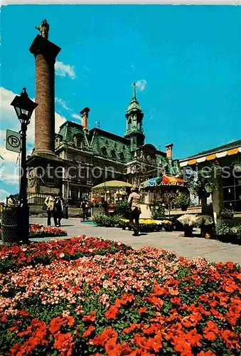 AK / Ansichtskarte Montreal Quebec Place Jacques Cartier Hotel de Ville Kat. Montreal