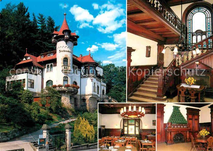 Ak Ansichtskarte Rathen Saechsische Schweiz Friedensburg Bibel