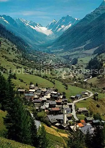 AK / Ansichtskarte Loetschental Ferden Kippel Wiler Blatten Fafleralp Loetschenluecke Kat. Kippel
