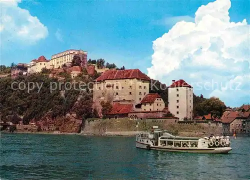 AK / Ansichtskarte Passau Ober  und Niederhaus Kat. Passau