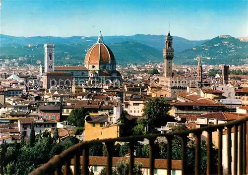 AK / Ansichtskarte Firenze Toscana Panorama aus dem Bobolisgarten Kat. Firenze