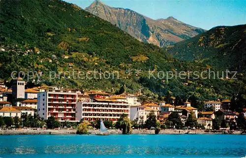AK / Ansichtskarte Locarno Lago Maggiore Partie am See