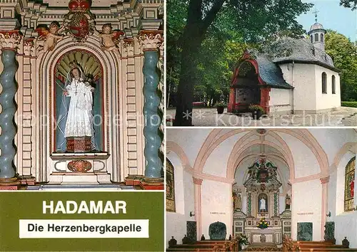 AK / Ansichtskarte Hadamar Westerwald Herzenbergkapelle Gnadenbild Kat. Hadamar