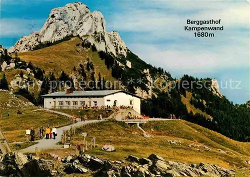 AK / Ansichtskarte Aschau Chiemgau Berggasthof Kampenwand Bayerische Alpen Kat. Aschau i.Chiemgau