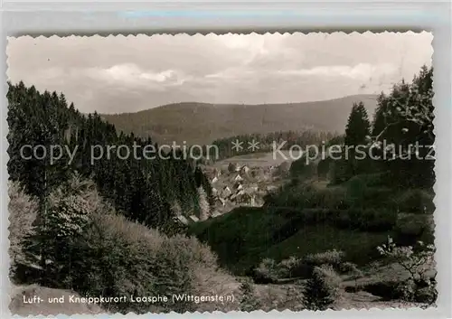 AK / Ansichtskarte Laasphe Panorama Kat. Bad Laasphe