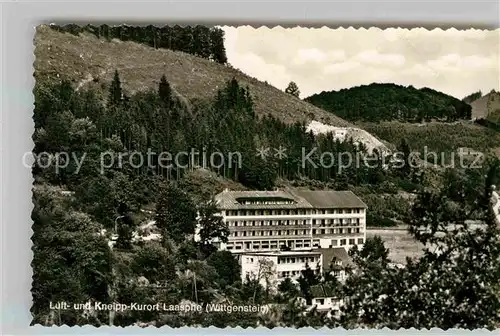 AK / Ansichtskarte Laasphe Kurhaus Sanatorium Kat. Bad Laasphe