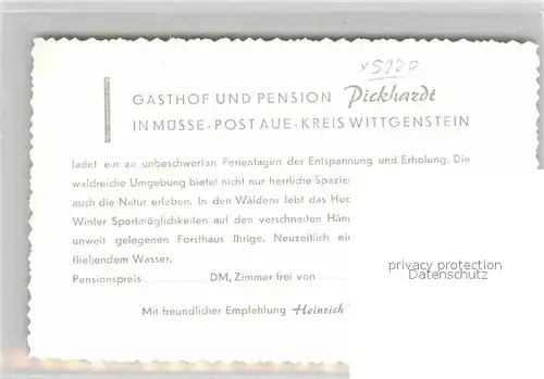 AK / Ansichtskarte Aue Westfalen Hirschfuetterung Forsthaus Jhrige Forsthaus Paulsgund Edertal Kat. Bad Berleburg