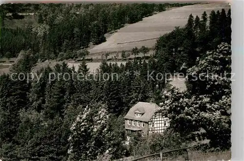 AK / Ansichtskarte Wingeshausen Pension Wied Kat. Bad Berleburg