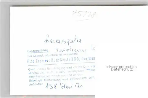 AK / Ansichtskarte Laasphe Kurheim Kirstein Speisesaal Kat. Bad Laasphe