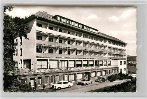 AK / Ansichtskarte Laasphe Kurhaus Sanatorium Dr de la Camp Kat. Bad Laasphe