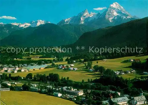 AK / Ansichtskarte Bischofswiesen Watzmann Steinerne Meer  Kat. Bischofswiesen