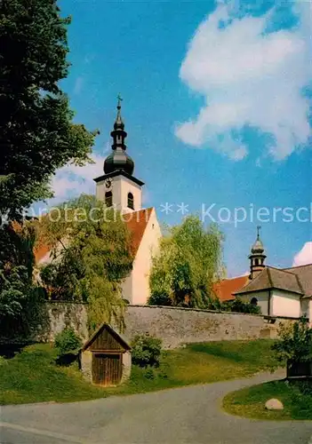 AK / Ansichtskarte Wondreb Pfarrkirche Totentanzkapelle  Kat. Tirschenreuth