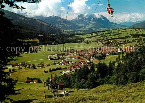 AK / Ansichtskarte Reit Winkl Kaisergebirge Sesselbahn Kat. Reit im Winkl