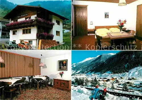AK / Ansichtskarte See Tirol Haus Schoenblick Doppelzimmer Speiseraum  Kat. See Patznauntal
