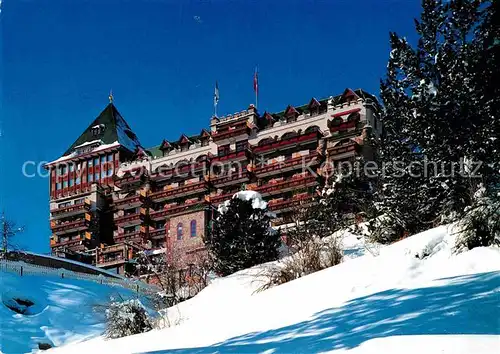 AK / Ansichtskarte St Moritz GR Badrutts Palace Hotel Kat. St Moritz