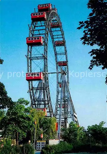 AK / Ansichtskarte Wien Prater Riesenrad Kat. Wien