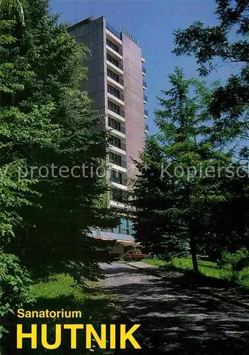 AK / Ansichtskarte Szczawnica Sanatorium Hutnik