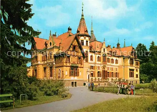 AK / Ansichtskarte Gottwaldov Tschechien Zamek Lesna Schloss Kat. Zlin