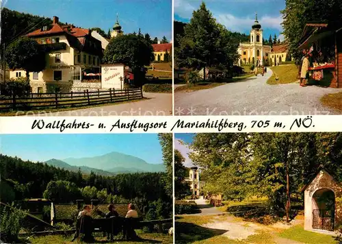 AK / Ansichtskarte Gutenstein Niederoesterreich Wallfahrts  und Ausflugsort Mariahilfberg Kat. Gutenstein