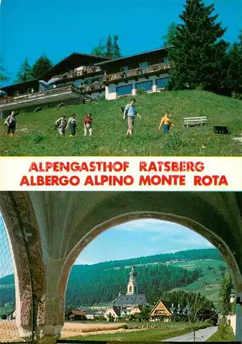 AK / Ansichtskarte Toblach Suedtirol Alpengasthof Ratsberg  Kat. Dobbiaco