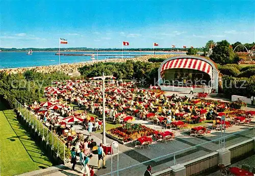 AK / Ansichtskarte Travemuende Ostseebad Casino Garten Kat. Luebeck