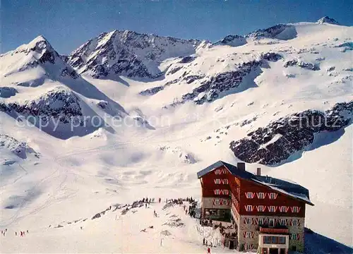 AK / Ansichtskarte Rudolfshuette mit Tauernkogel Kalserbaerenkopf Granatspitze Fliegeraufnahme Kat. Uttendorf