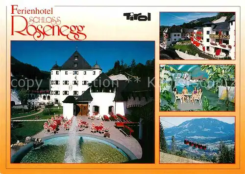 AK / Ansichtskarte Fieberbrunn Tirol Ferienhotel Schloss Rosenegg Kat. Fieberbrunn