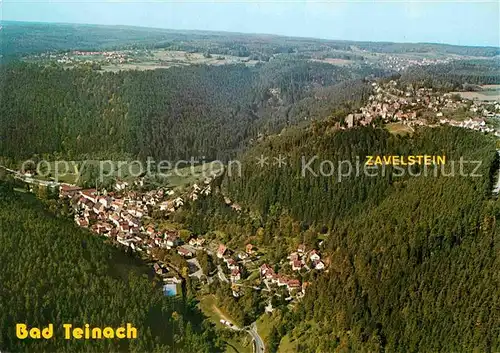 AK / Ansichtskarte Bad Teinach Zavelstein Fliegeraufnahme Kat. Bad Teinach Zavelstein