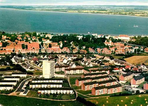 AK / Ansichtskarte Travemuende Ostseebad Fliegeraufnahme Kat. Luebeck