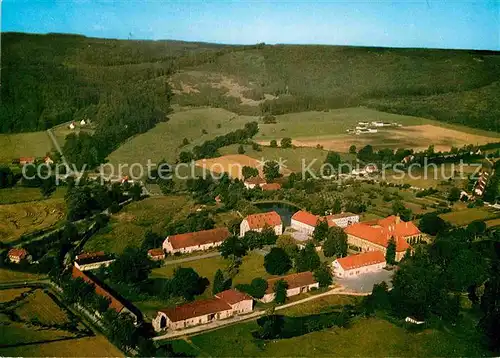 AK / Ansichtskarte Hardehausen Jugendhaus des Erzbistums Paderborn Fliegeraufnahme Kat. Warburg