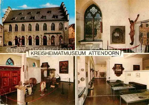 AK / Ansichtskarte Attendorn Kreisheimatmuseum Details Kat. Attendorn