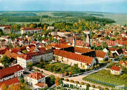 AK / Ansichtskarte Bad Woerishofen Dominikanerinnen Kloster Fliegeraufnahme Kat. Bad Woerishofen