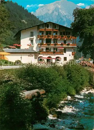 AK / Ansichtskarte Ramsau Berchtesgaden Alpen Hotel Hochkalter Kat. Ramsau b.Berchtesgaden