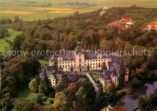 AK / Ansichtskarte Bueckeburg Schloss und Mausoleum Fliegeraufnahme Kat. Bueckeburg