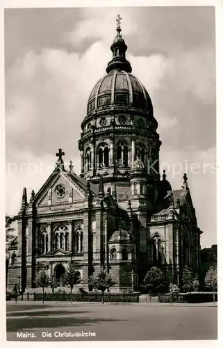 AK / Ansichtskarte Mainz Rhein Christuskirche