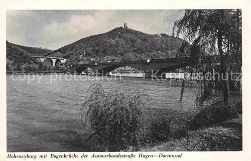 AK / Ansichtskarte Syburg Hohensyburg Bogenbruecke  Kat. Dortmund