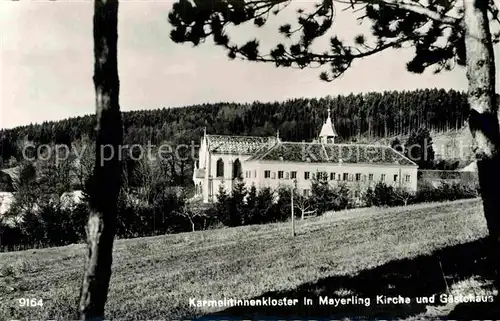 AK / Ansichtskarte Mayerling Baden Karmelitinnenkloster Kirche Gaestehaus  Kat. Baden