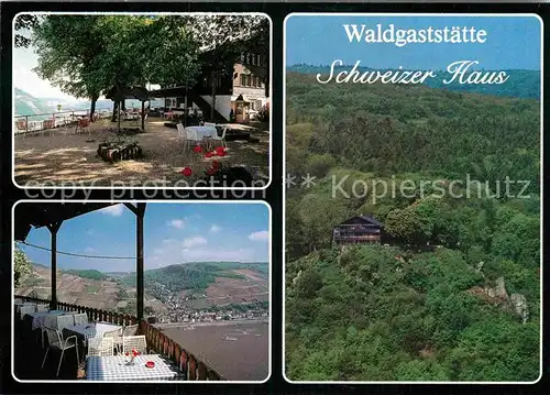 AK / Ansichtskarte Trechtingshausen Waldgaststaette Schweizer Haus Kat. Trechtingshausen