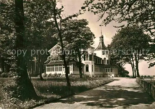 AK / Ansichtskarte Heiligendamm Ostseebad Haus Weimar Kat. Bad Doberan