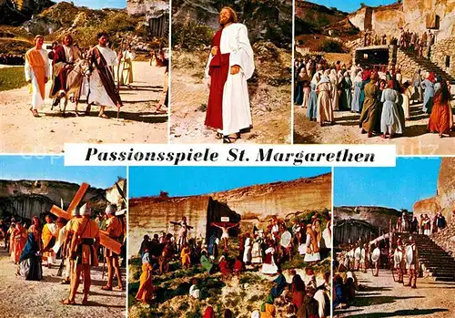 AK / Ansichtskarte St Margarethen Lungau Passionsspiele Roemersteinbruch Teilansichten