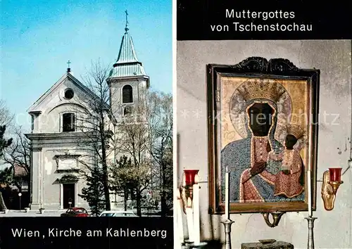 AK / Ansichtskarte Wien Kirche am Kahlenberg Muttergottes von Tschenstochau Kat. Wien